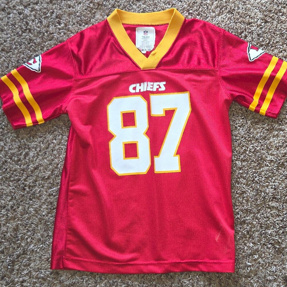 Kansas City Chiefs Travis Kelce Jersey size Youth small (6/7)